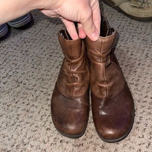 Clark’s leather ankle boots